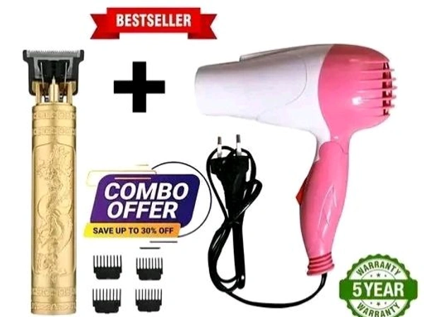 DRYER AND TRIMMER COMBO (PACK OF 2)
