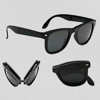 Black Plastic Wayfarer , UV Protected Sunglasses (Pack of 1)