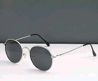 Unisex Black Metal Wayfarer , UV Protected Thug Life Sunglasses (