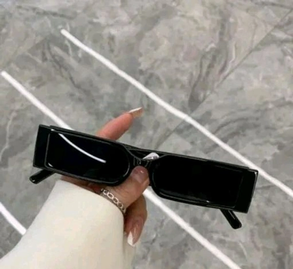 Black Plastic Square , TR-90 Sunglasses