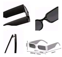 Black Plastic Square , TR-90 Sunglasses