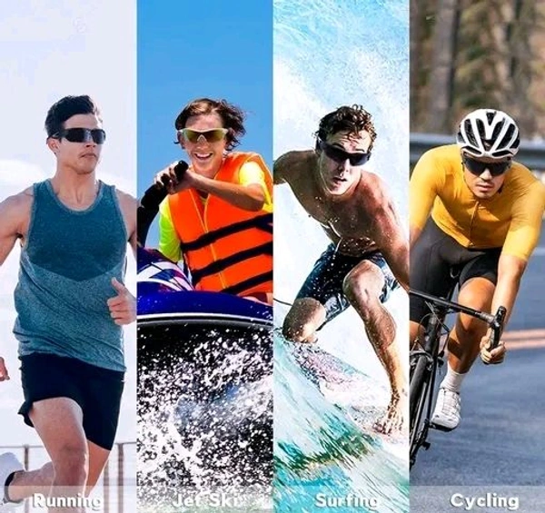Men Black Polycarbonate Sports , UV Protected Thug Life Sunglasses 