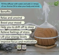 Aroma Diffuser Oil Set | Lemongrass, Lavender, Mogra, Rose, Sandalwood, Green Tea | Diffuser Refil Oil For Fragrance - Home, Office, Washroom & Aromatherapy (15ml Each) Pack of 6