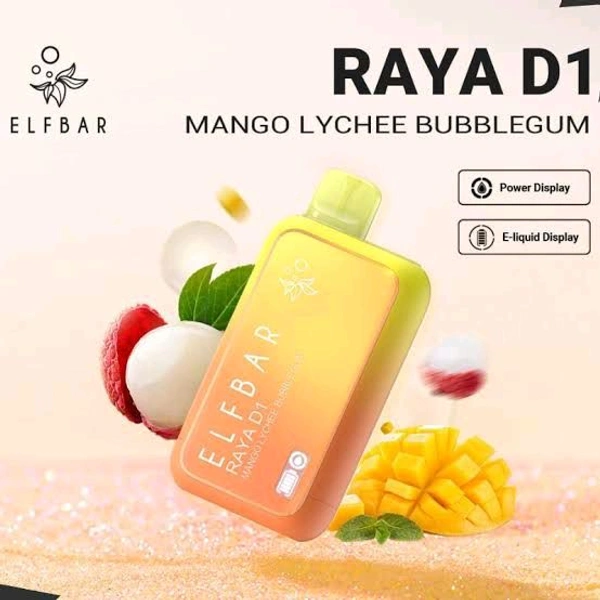 ELFBAR MANGO LYCHEE BUBBLE GUM