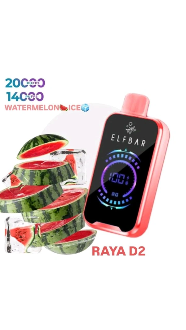 ELFBAR RAYA D2 l Watermelon ice - Watermelon ice