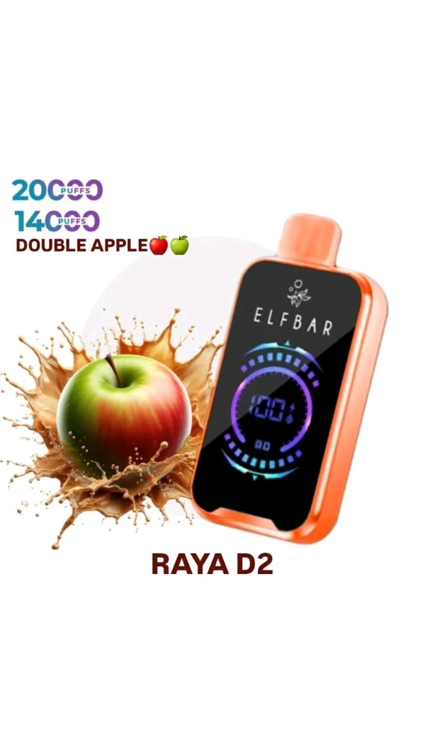 ELFBAR RAYA D2  l Double Apple - Double Apple