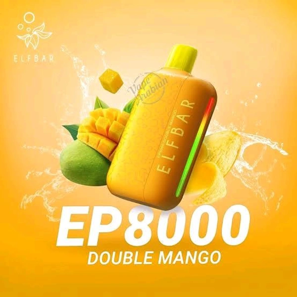 ELFBAR EP8000 PUFF l  Double Mango  - Double Mango