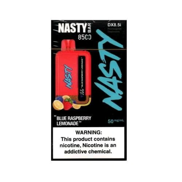 NASTY 8500PUFFS l  blue raspberry lemonade  - blue raspberry lemonade