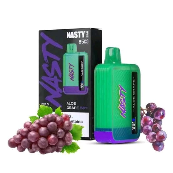 NASTY 8500PUFFS  Aloe Grape  - Aloe Grape