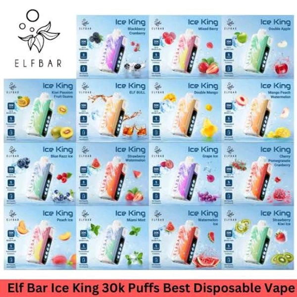 ELFBAR ICE KING 30000 PUFF - ⁠MIXED BERRY