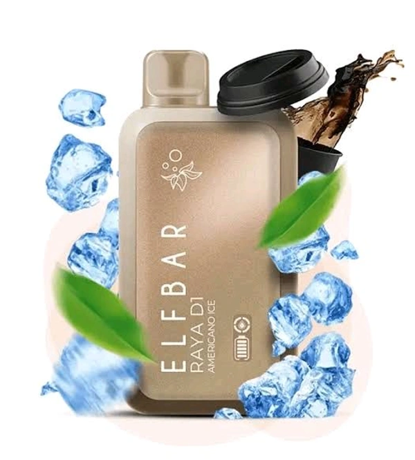 
ELFBAR RAYA  D1 13000 puff - Americano Ice🧊