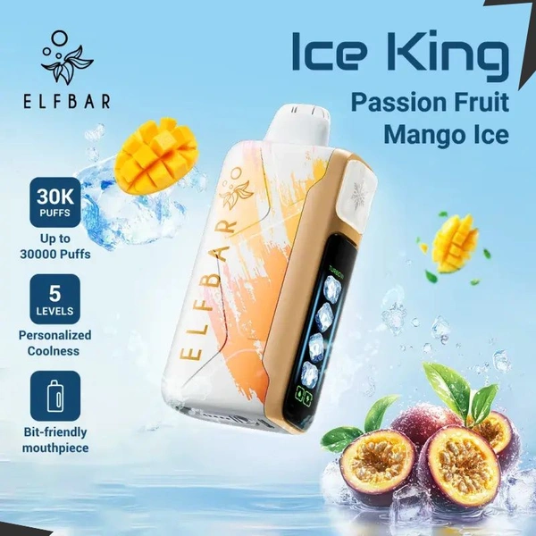 Elf Bar Ice King 30000 - Passion Fruit Mango Ice