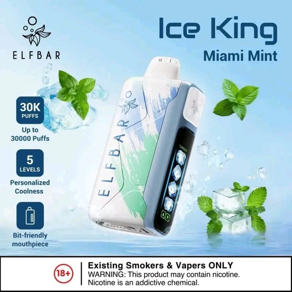  Elf Bar Ice King 30000 - Maami Mint