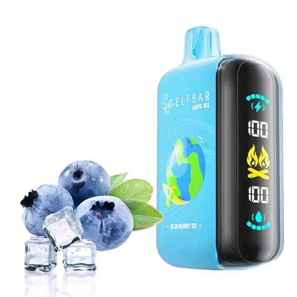ELFBAR RAYA D3 25000 PUFFS - Blueberry Ice