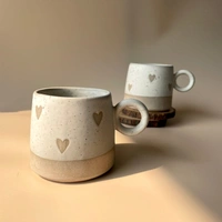 Brown Heart Coffee Mug (Single) - 250ml