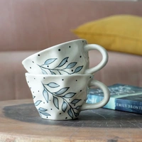 Petal Mug (Single) - White, 200 ML