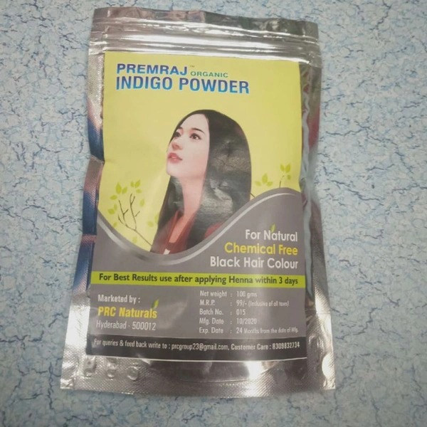 112  Indigo Black Hair Powder