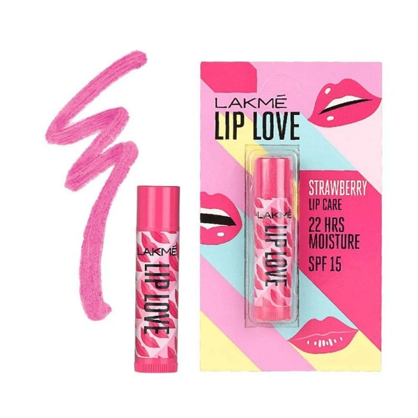 160 strawberry Lakme Lip Love