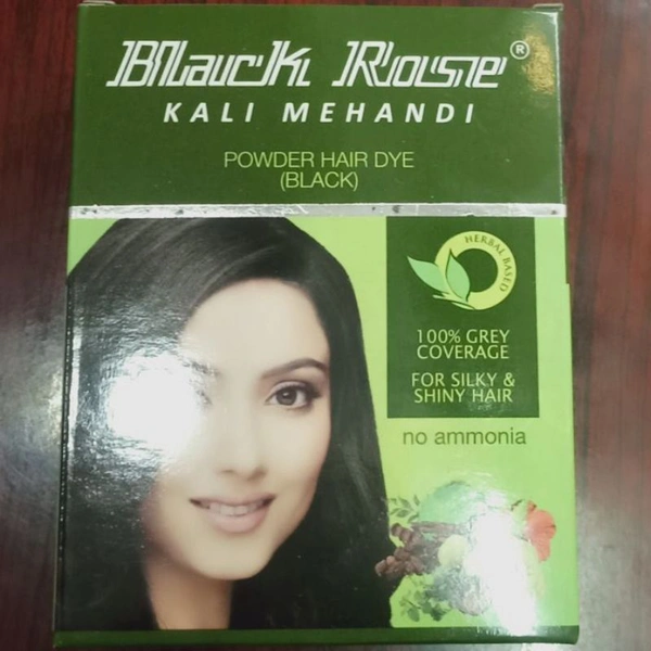 16 Black Rose Kali Mehandi
