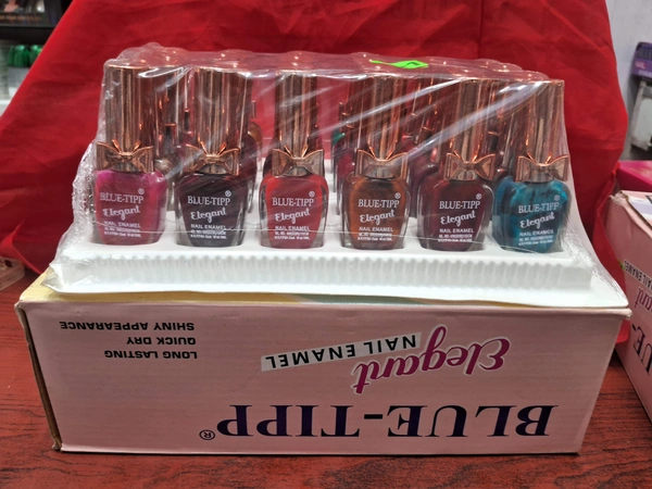 X1 Blue NAIL Polish  - 24