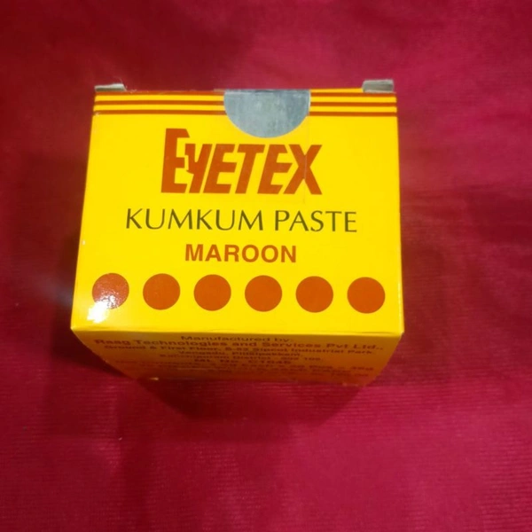 10  Eyetex Kum Kum Past Maroon - 22