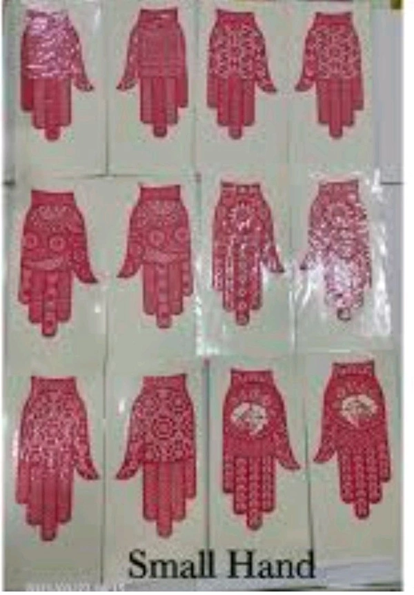 Mehandi Design Stencil - 12