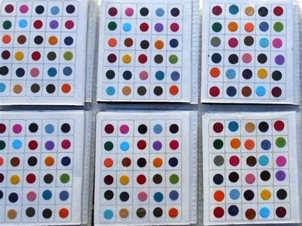 Big Multi Colour Bindi