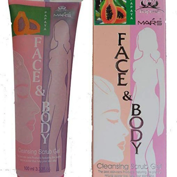 Face And Body Scrub Gel