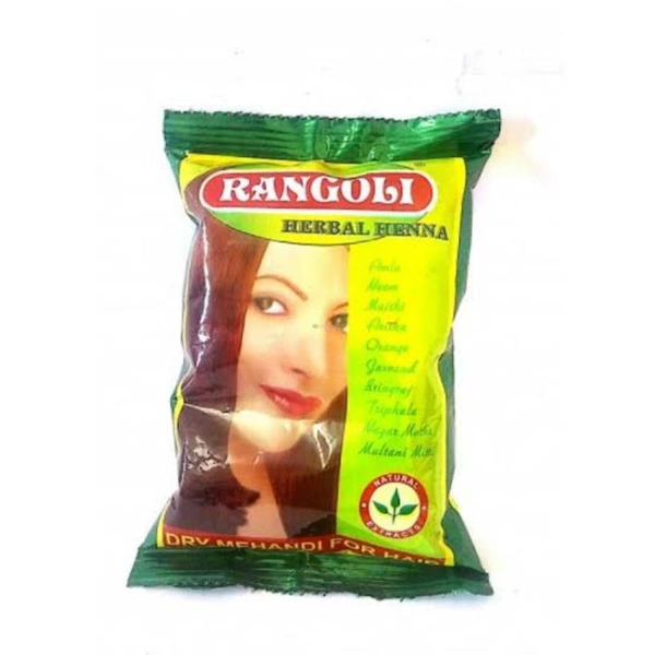 Rangoli Henna Red
