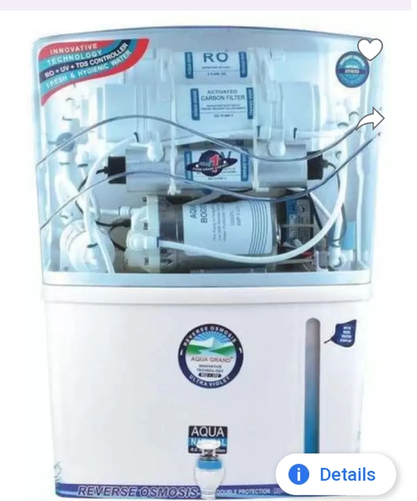 G-plus (G-puls)Smart Water Purifier - 10लिटर, 10kg, डिलीवरी चार्ज Rs.25