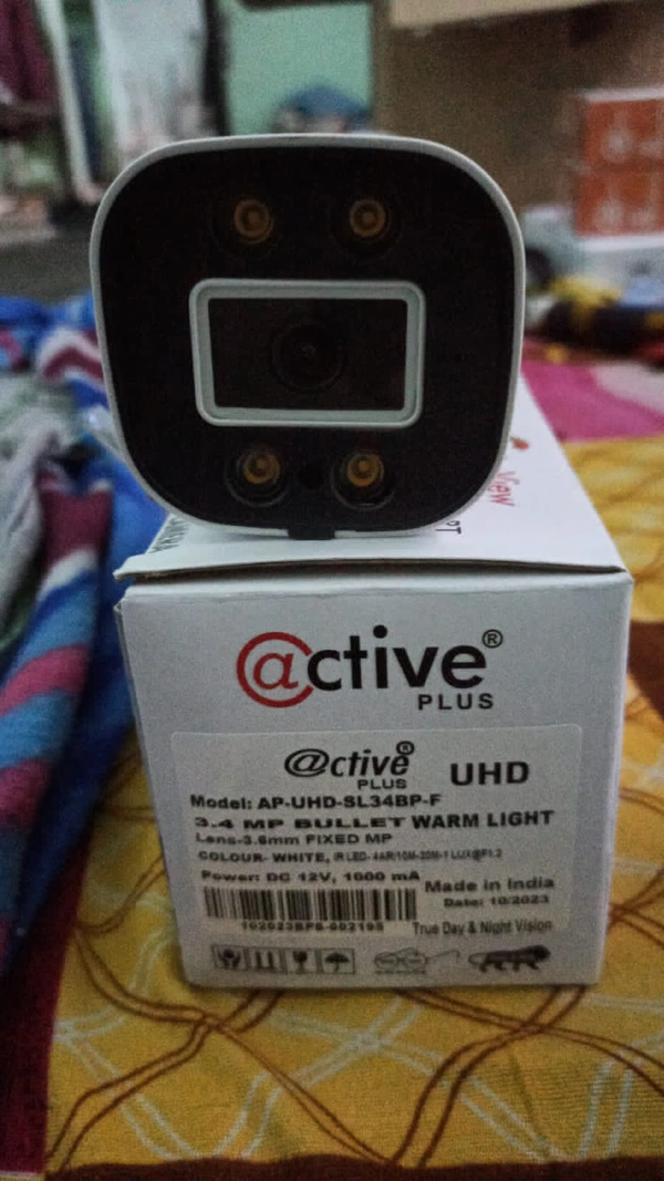 Active Plus C.c.tv Camra(active Plus) - Dome, Colors Vision..best Quality
