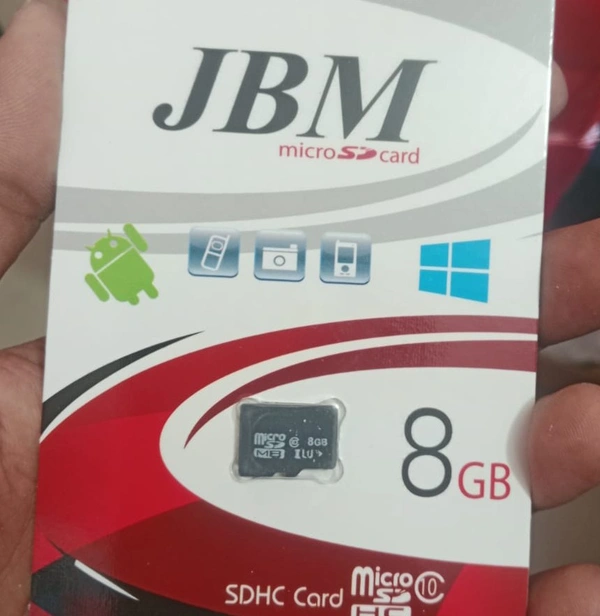 JBM Micro  SD HC CARD (JBM MICRO) - Best Quality, 8GB