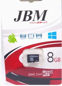 JBM Micro  SD HC CARD (JBM MICRO) - Best Quality, 8GB