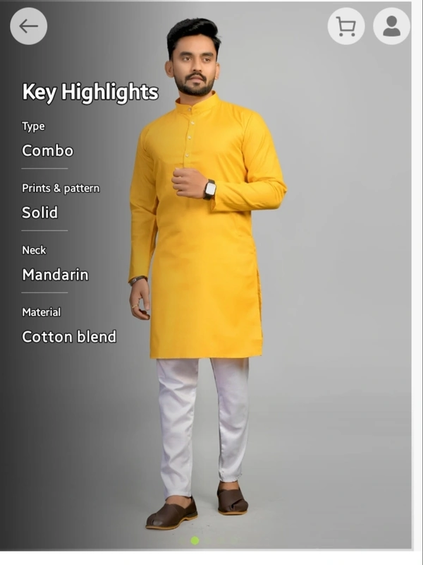 Cotton KURTA SET OF 2