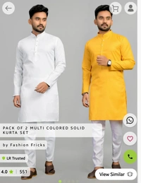 Cotton KURTA SET OF 2