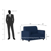2 Seater Sofa Perfect Gift Idea - Blue