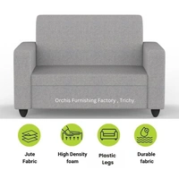 2 Seater Sofa Perfect Gift Idea - Silver