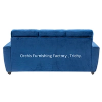 Recorn 3 Seater Sofa Plain Handle