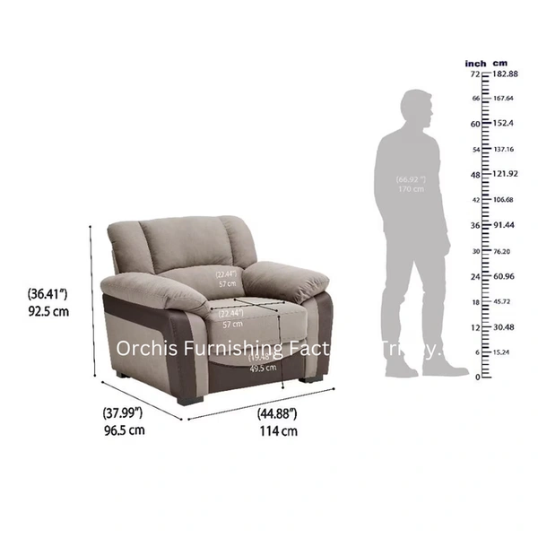 Recorn Double Bag 3+1+1 Seater Sofa Pillow Handle