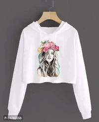 Grils Winter Tops - White, All Sizes