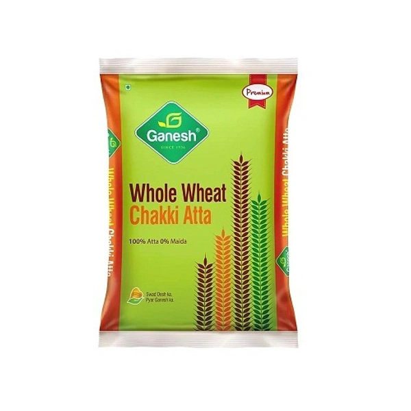 Ganesh Whole Wheat Chakki Atta 5kg