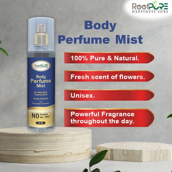 ROOTPURE  Body Perfume Mist (Unisex) - Blue