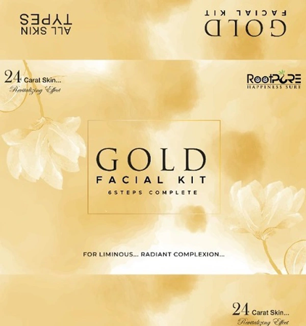 ROOTPURE  Gold Facial Kit
