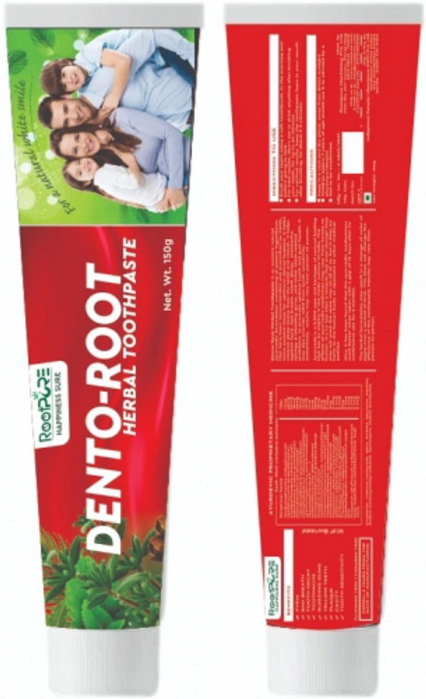 ROOTPURE  Dento-Root Toothpaste - 150g