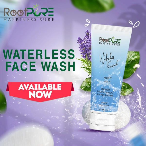 ROOTPURE  Waterless Face Wash - 100ml