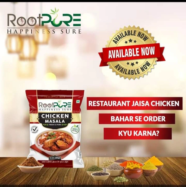 ROOTPURE  Chicken Masala - 200g