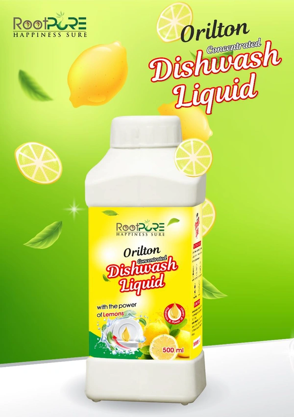 Orilton Concentrated Dishwash Liquid - 500ml