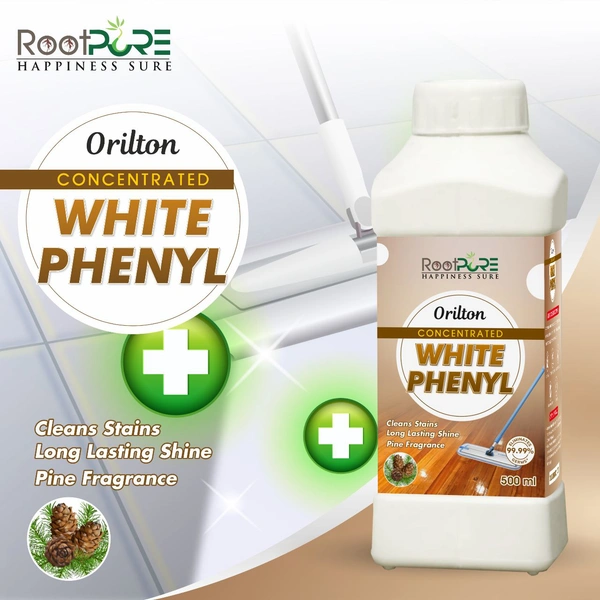 Orilton Concentrated White Phenyl - 500ml