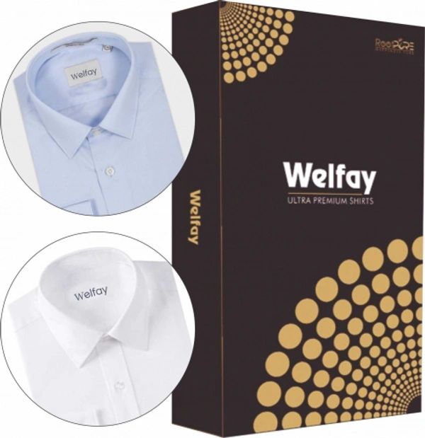 WELFAY PREMIUM SHIRT COMBO (2 SHIRT & 1 MASK) - : 40 cm