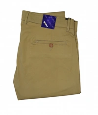 Welfay Non Denim Trouser - Light Brown - Bourbon, : 30 cm
